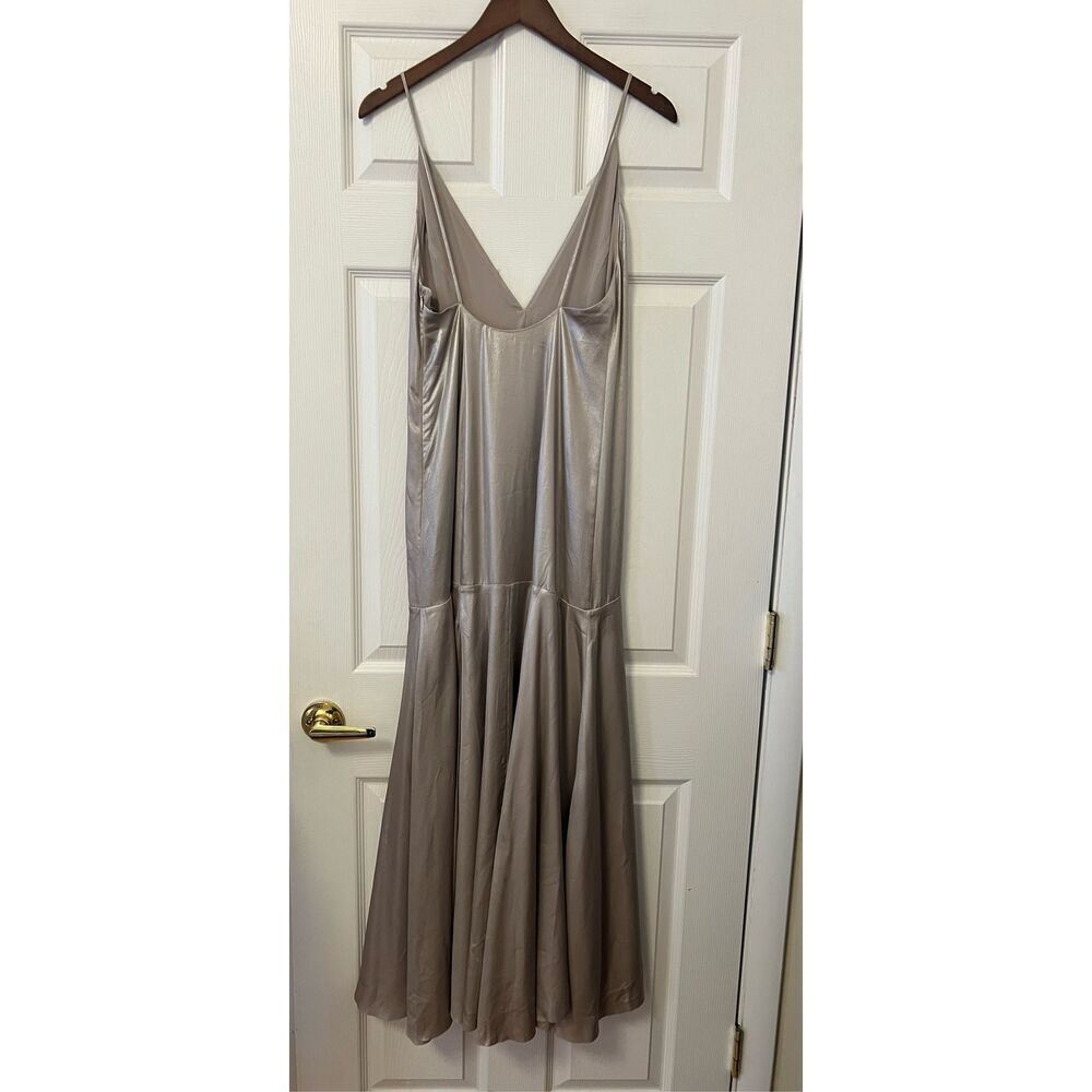 COS METALLIC SLIP DRESS - Picture 7 of 16